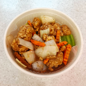 黑胡椒雞丁飯